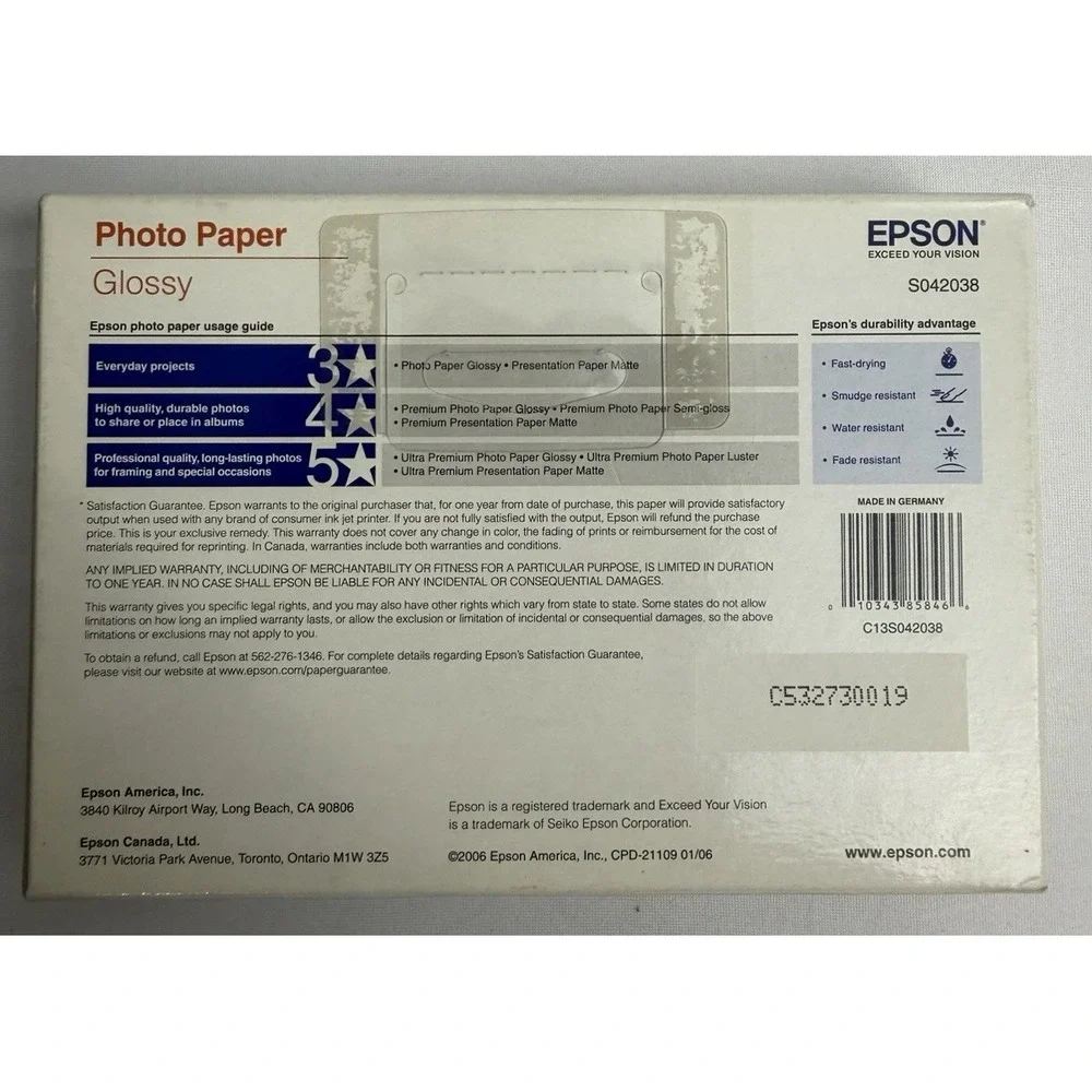 epson lot glossy